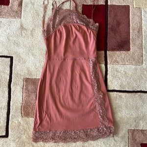 Free people one shoulder mini dress